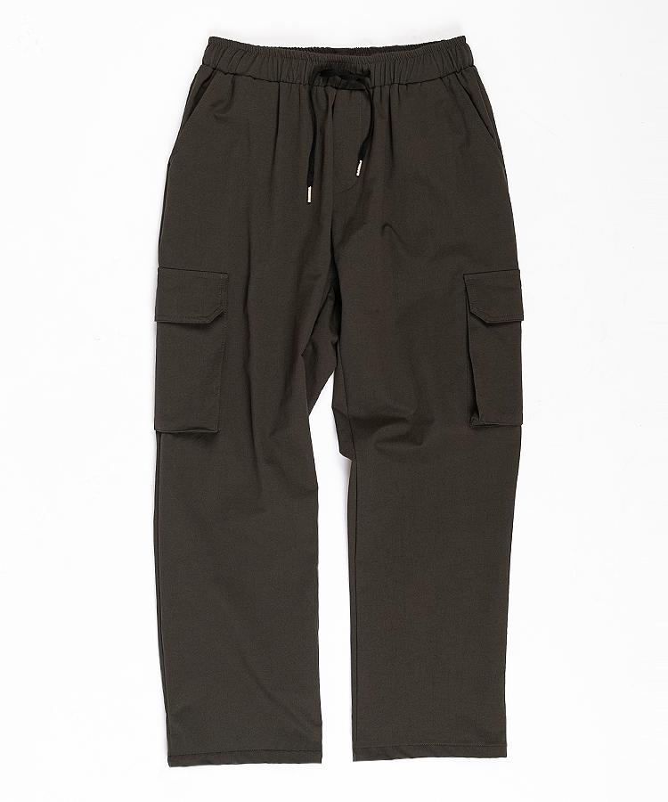 Seuteulaikeu Trek Loose Cargo Pants (Dark Khaki)
