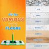 XL Wet Pads Refills for Swiffer XL Dry Sweeping Cloths Reusable XL Wet Mopping Pad Cleaning Cloths Microfiber Mop Pads for Hardwood Floor Cleaning