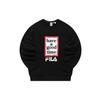 Fila Have A Good Time Collection Sweatshirts Unisex Black Crew Neck Moderate F11U149204F-BK