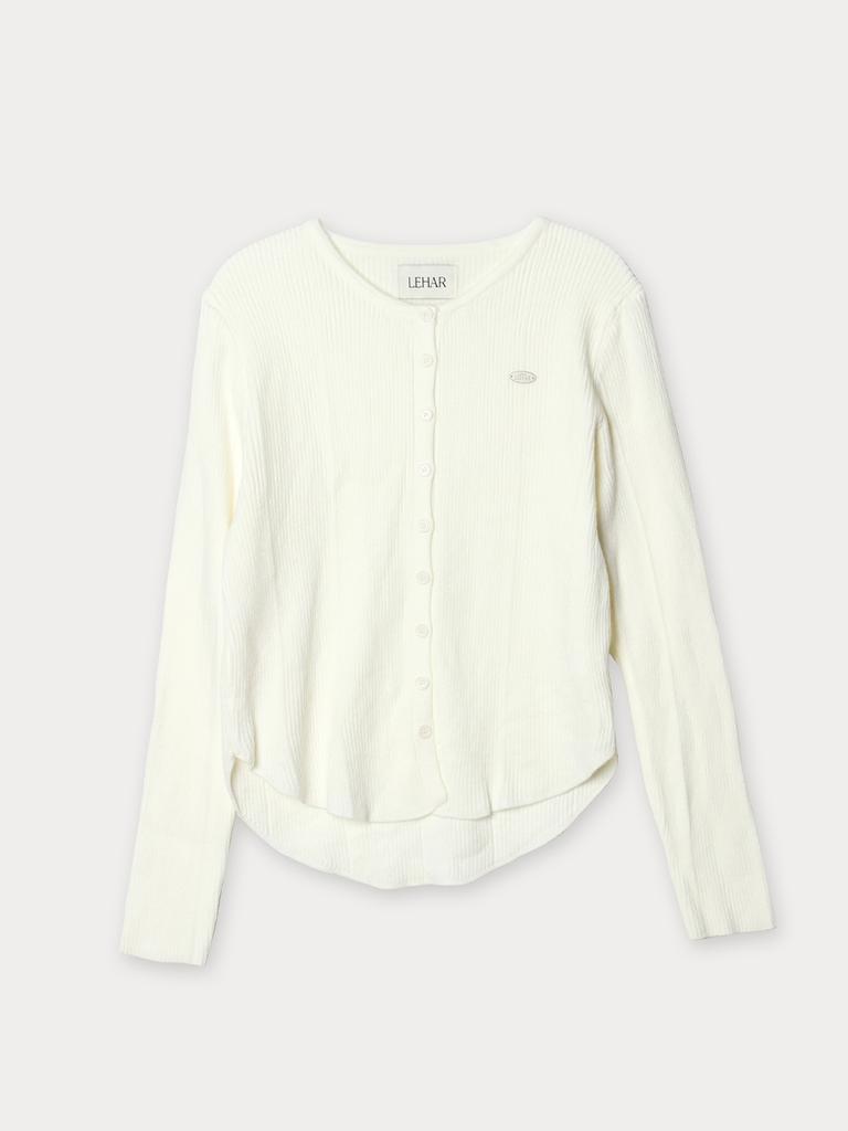 Mejongleuhaleu Molly Button Wrap Knit 3 Colors
