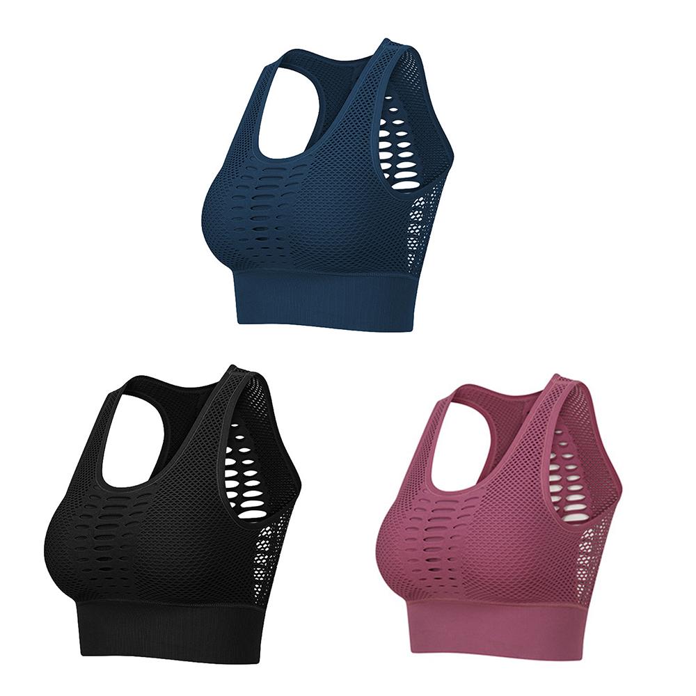 Buy Female Sports Underwear Women Sports Bra Sexy Mesh Sports Top