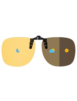 [TINHAO] Lunettes de soleil à clipser, verres polarisés, verres photochromiques, UV400, rabattables, pour
