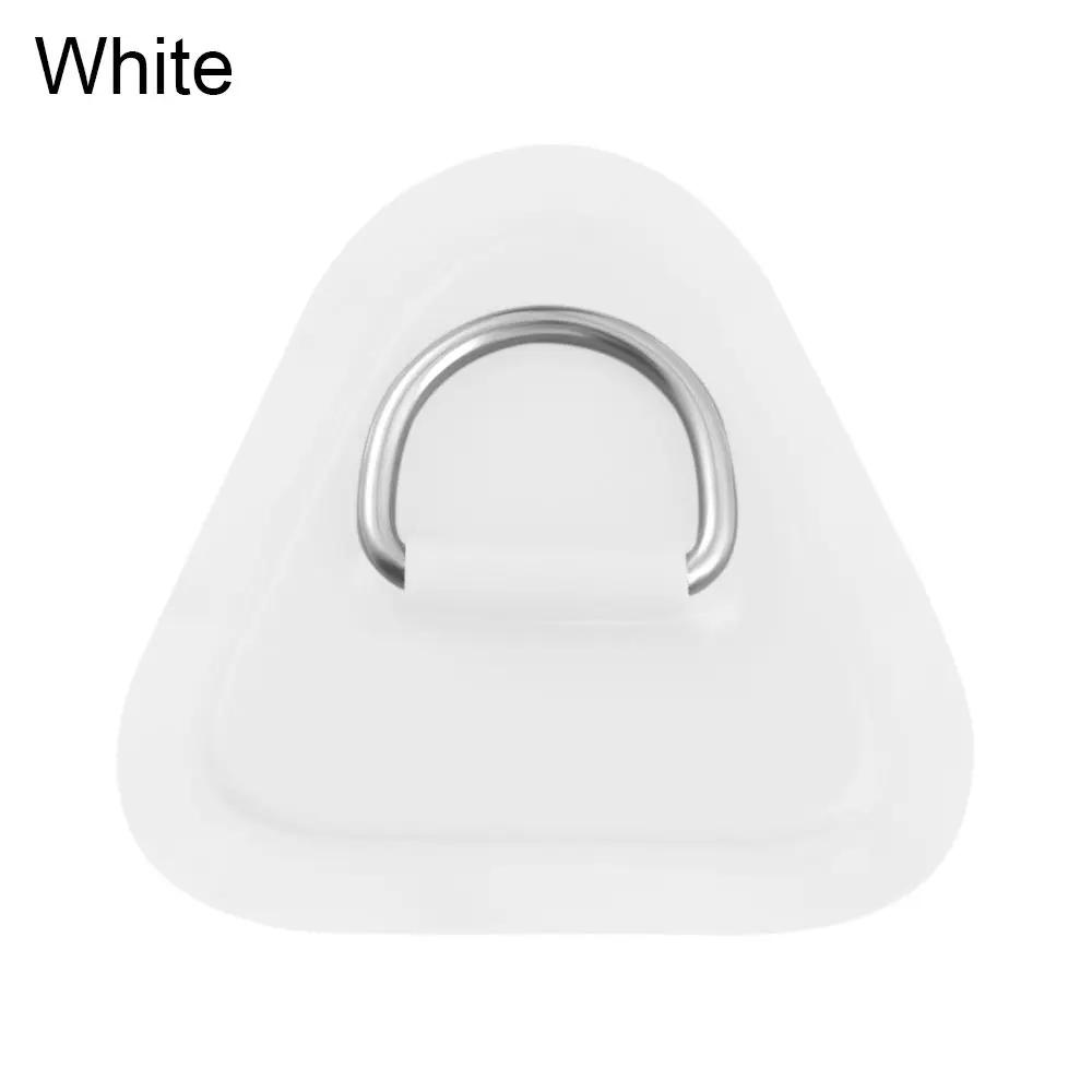 1/4Pcs Surfboard Dinghy Boat PVC Patch With Stainless Steel D Ring Deck Rigging Sup Round Ring Pad 5M Bungee Rope Kit Accessorie