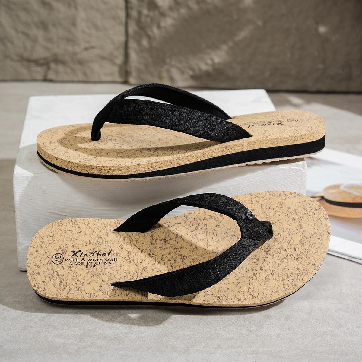 

Летние новые текстильные мягкие шлепанцы на плоской подошве, повседневные сандалии, женская уличная обувь, цветная, женские пляжные шлепанцы 41 чёрный