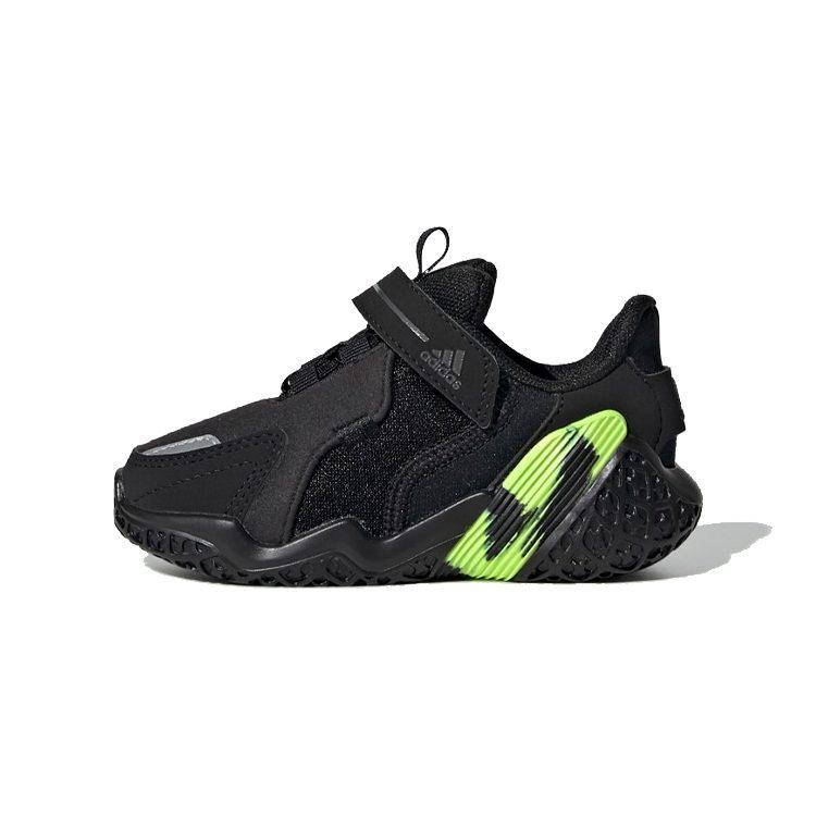 adidas 4Uture Breathable Low Top Toddler Shoes Black Infant And Toddler EG8334