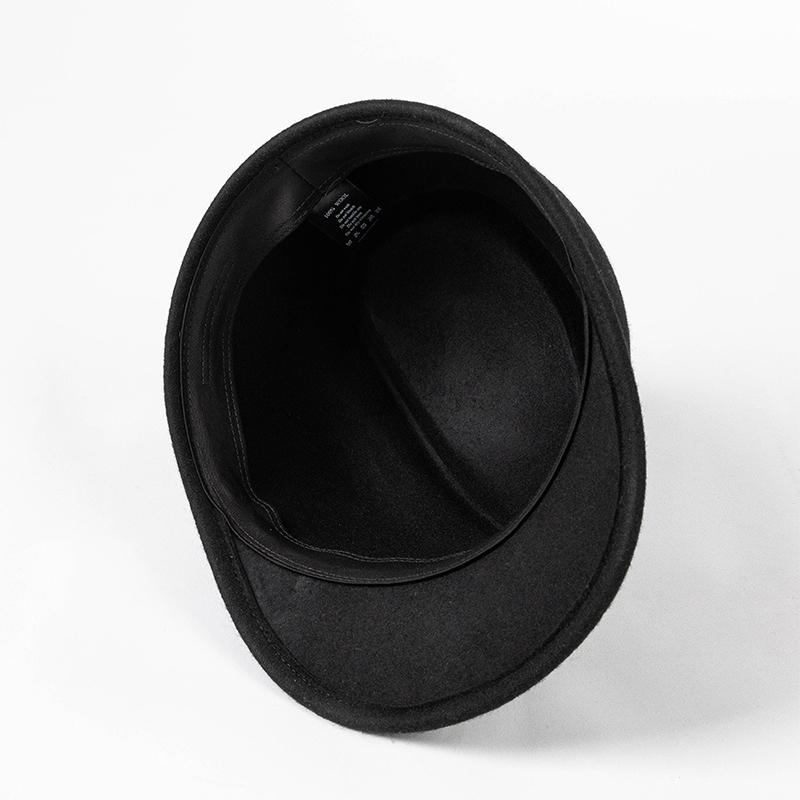 100% Wool Autumn Winter New Fashion Casual Equestrian Hats Ladies Outdoor Shopping Thermal Caps Unisex Women Party Fedora Hats
