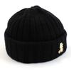 Universal Chemistry Black GD Wool Short Beanie Short Beanie