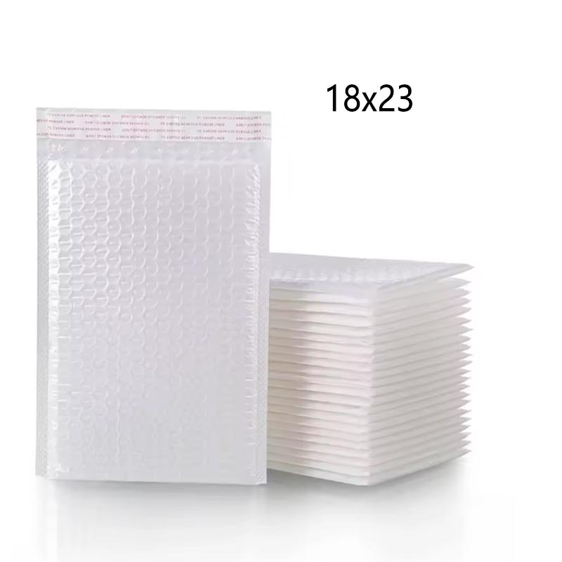 100Pcs Thickened Composite Pearlescent Film Bubble Bag Express Envelope Bag Self-adhesive Bag for Packaging Shockproof