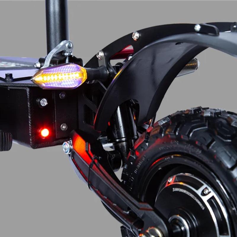 TOURSOR E5B  Foldable Electric Scooter for Adults 6000W Motor 85km/h Speed 120km Range 60V40AH Battery 11-inch Off-road Tires