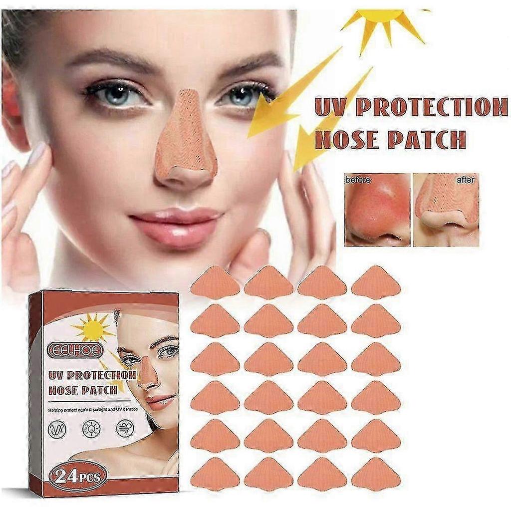 Reusable Sunblock Patches For Nose Uv Protection Concealer Moisturizing Patch For Outdoor Training Swimming-jmsjy