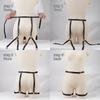 Women Sexy Garter Belt Leather Lingerie Leg Harness Thigh Garter Bondage Lingerie Gothic Fetish Clothing Festival Rave Outfit