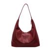 Urban Solid Color Pu Tote Bag With Large Capacity For Daily Use And Fashion Style