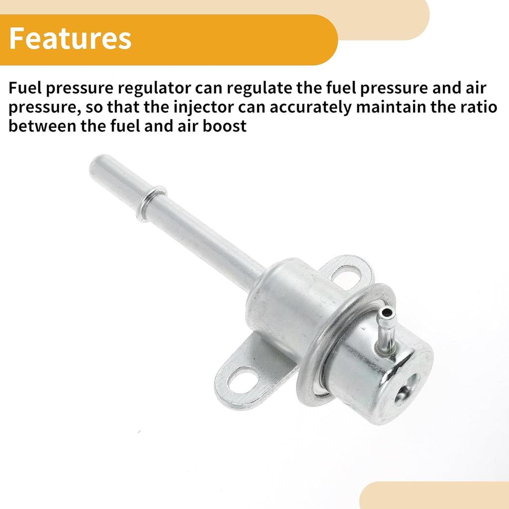 Fuel Pressure Regulator No.FP4713280C Fuel Pump Regulator for Mazda Protege 1999-2003 Metal Corrosion Resistant
