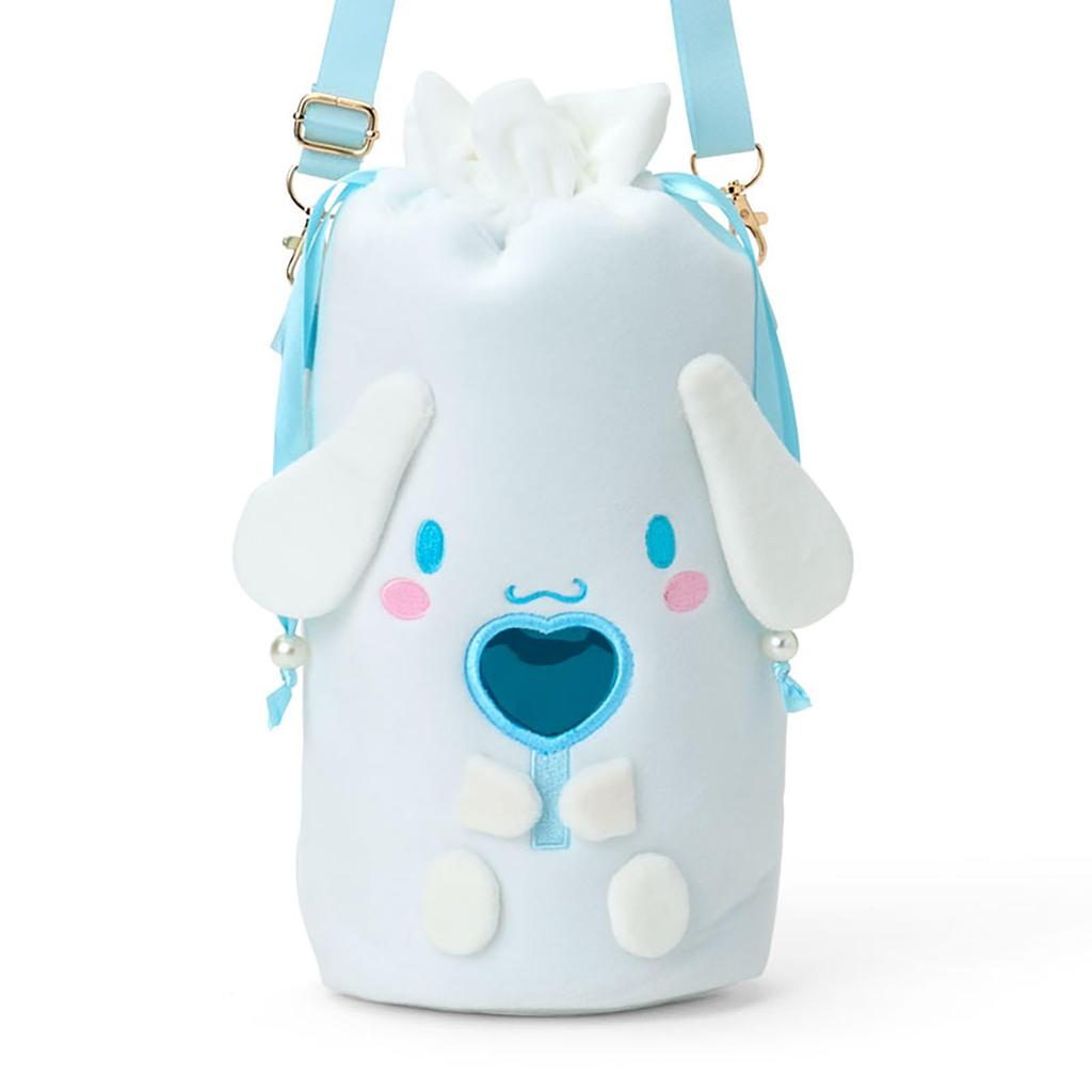 Sanrio Penlight Shoulder Pouch Cinnamoroll Steel 613215 (Enjoy Idol) Polyester, PVC, Nylon,