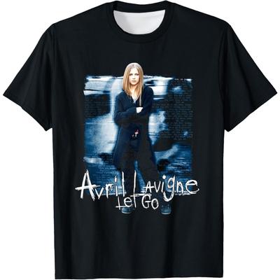 Επίσημο μπλουζάκι Avril Lavigne Let Go Γυναικεία Ρούχα Μπλουζάκι Για Κορίτσια Camisetas Mujer Μπλουζάκια για Γυναίκες Harajuku Y2k Punk Top