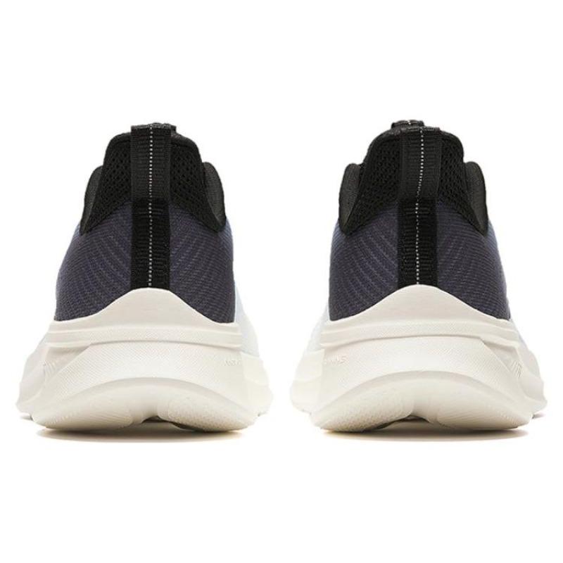 Anta Yunji Men Low Top Running Shoes White Black 912415521-4
