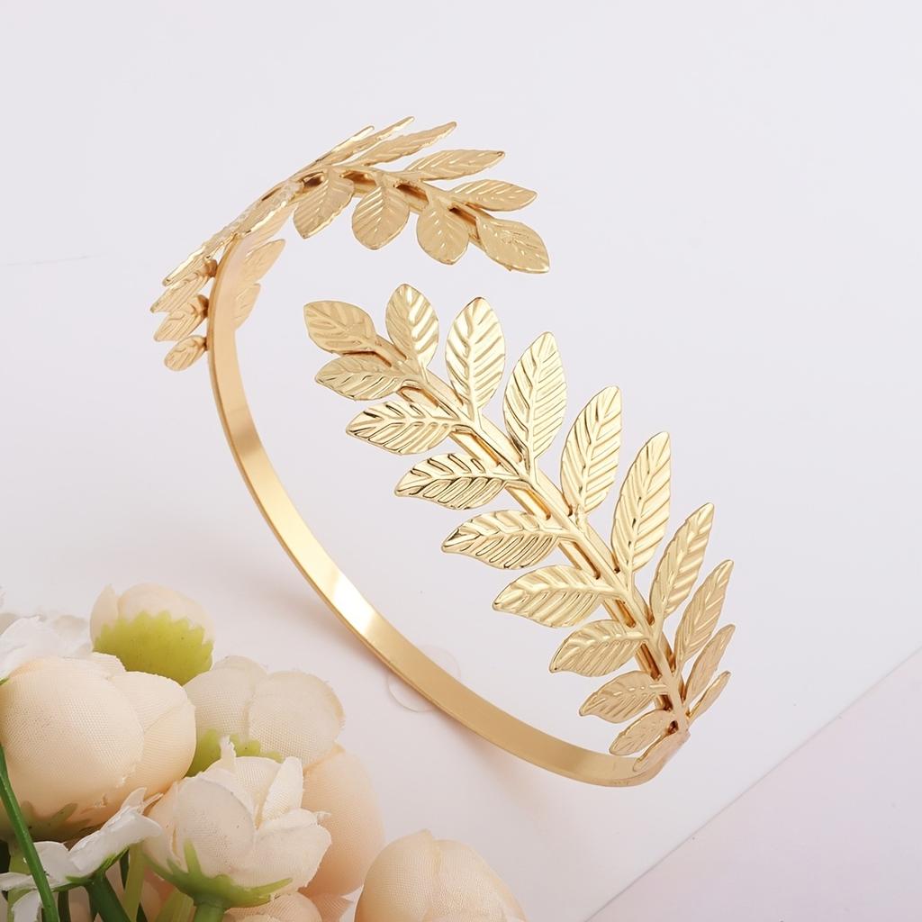 2Pcs Elegant Metal Drapery Holdbacks - Bohemian Leaf Design Curtain Tiebacks for Home Decor