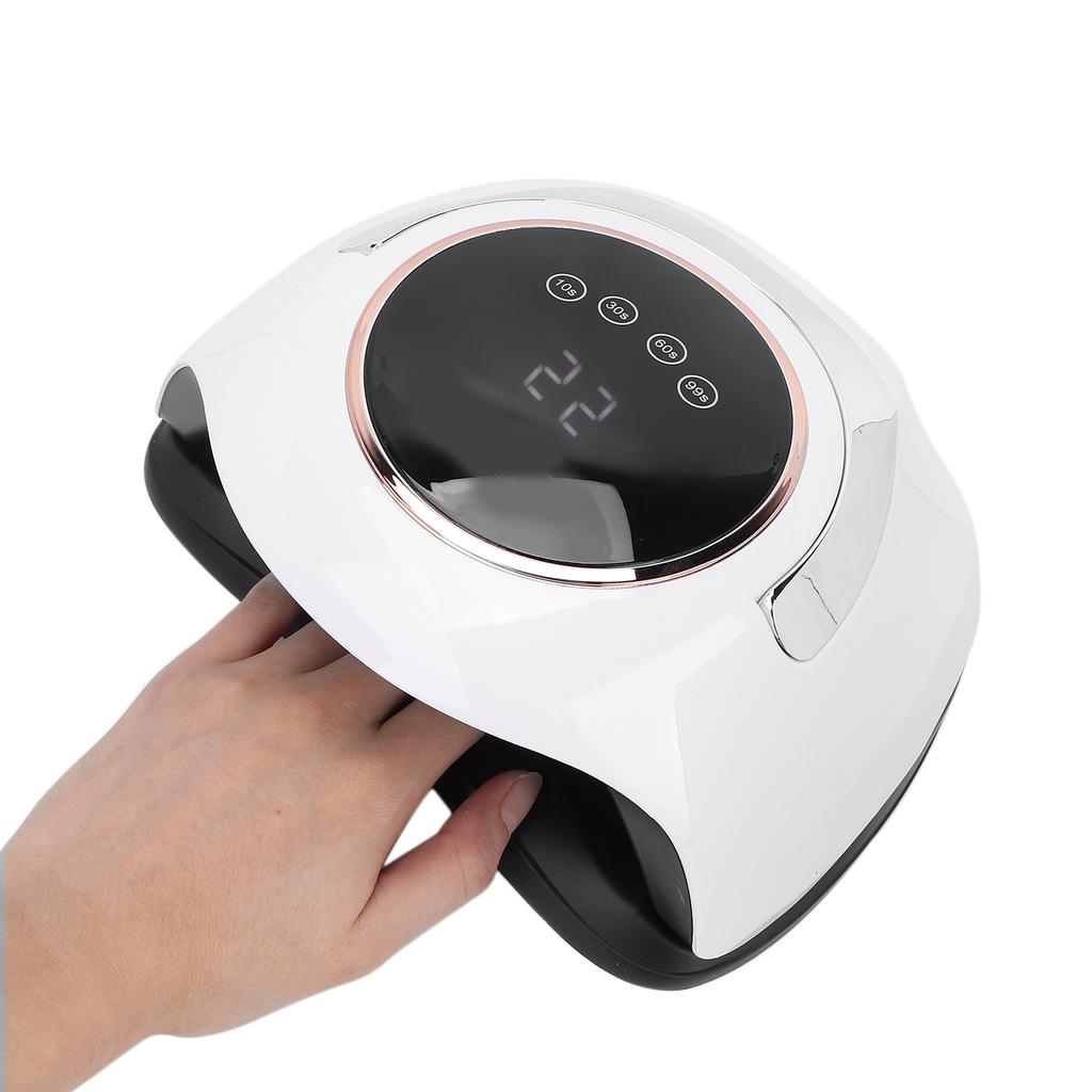 Профессиональная УФ-светодиодная лампа для ногтей 180 Вт, портативная лампа для отверждения гель-лака, сушилка для ногтей (100‑240 В)