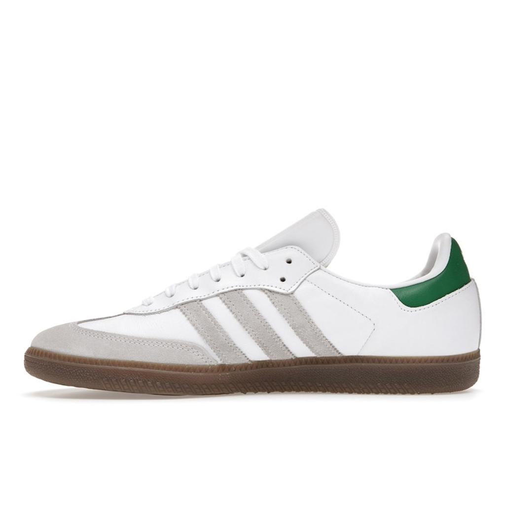 Kith X Adidas Samba OG Classics Program Unisex Sneakers White Off-White Green FX5398