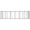 VidaXL Outdoor Dog Kennel Steel 21.78 M²