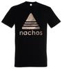 Nachos Herren T-Shirt Herren Damen T-Shirts Top Spaß Crossover Nacho Chips Salsa Käse Tortillas Süchtig