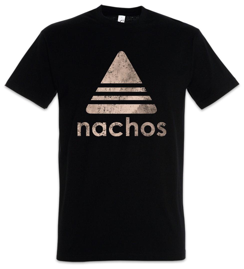 

Nachos Mens T-Shirt Mens Womens Tees Top Fun Crossover Nacho Chips Salsa Cheese Tortiallas Addicted L
