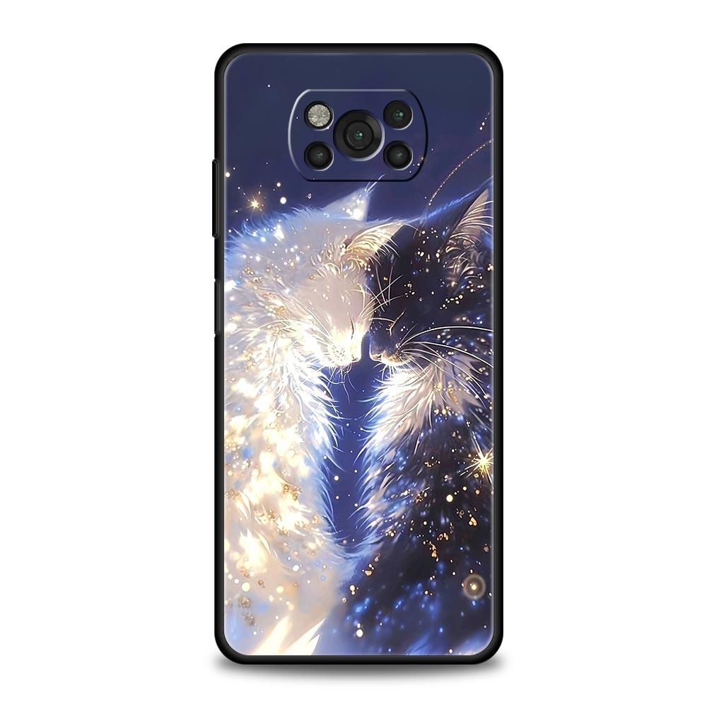 Cartoon Art Phone Case Cover for Xiaomi Poco F7 Ultra F6 F5 F4 F3 X6 X5 X4 X3 NFC C51 C55 M4 GT 5G Soft TPU Shell Fundas Capas