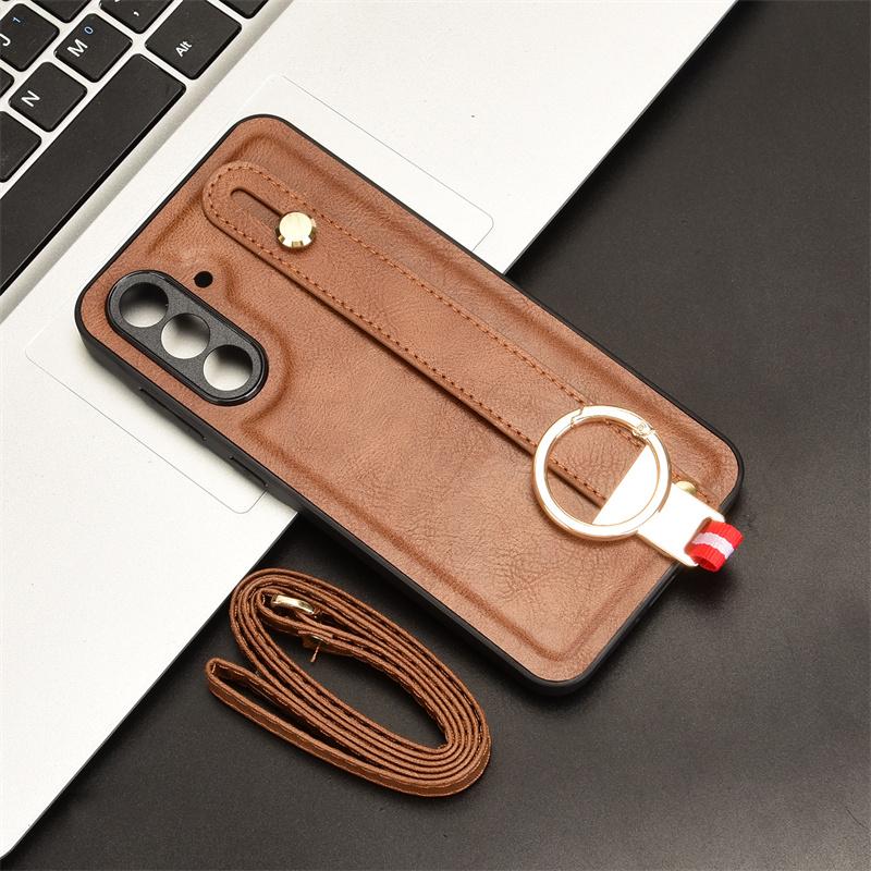 

Для Sansung Galaxy A36 5G SM-A366E 2024 чехол для телефона с кольцом, многофункциональный нескользящий чехол для телефона со шнурком For Galaxy A36 5G&Case & Strap