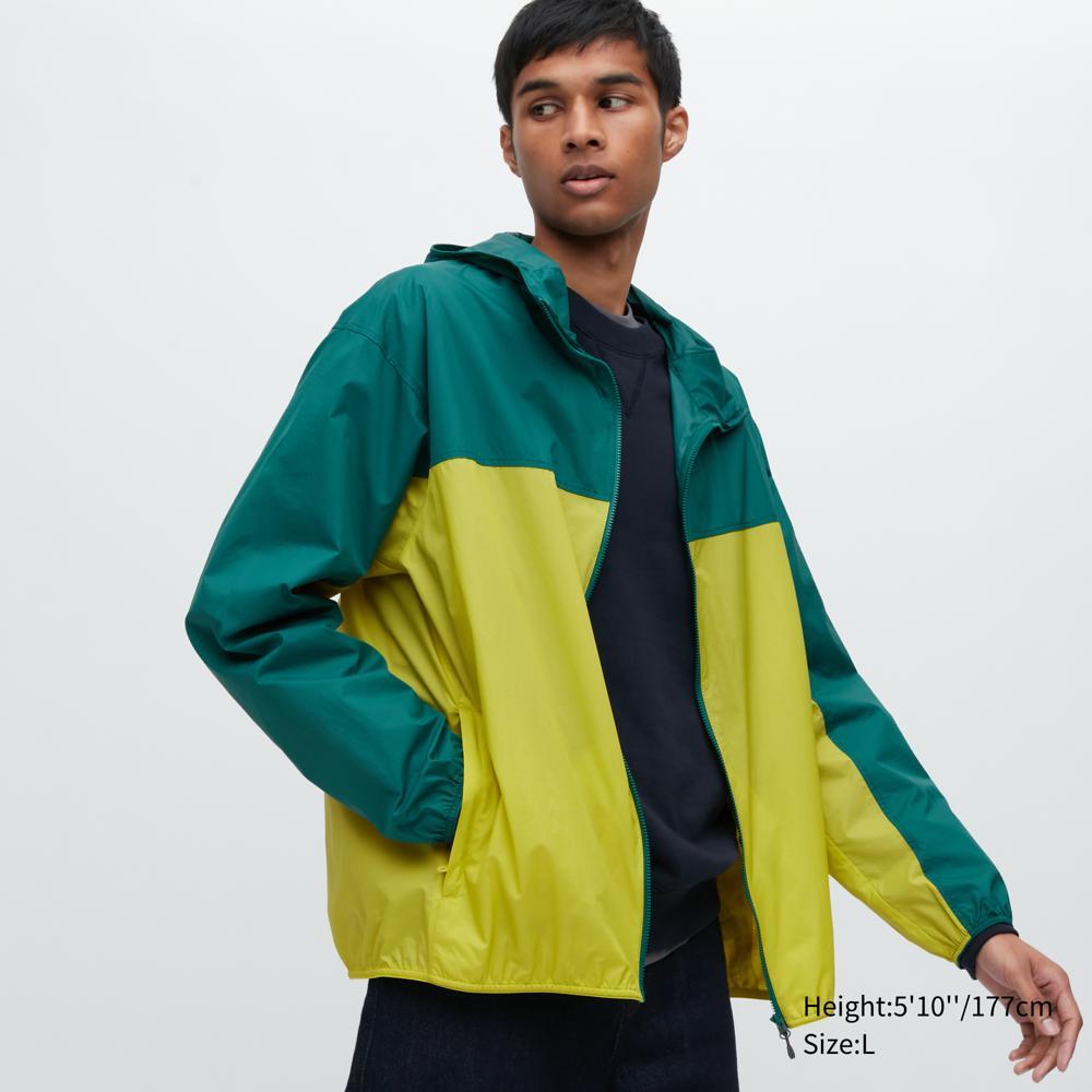 

Карманная парка UNIQLO UV PROTECTION 3D-кроя в стиле колор-блок