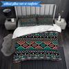 3PCS Native American Pattern Bedding Set,Including 1pc Duvet Cover And 2pcs Pillowcases Perfect for Bedroom, Dormitory, Fan Christmas Gift
