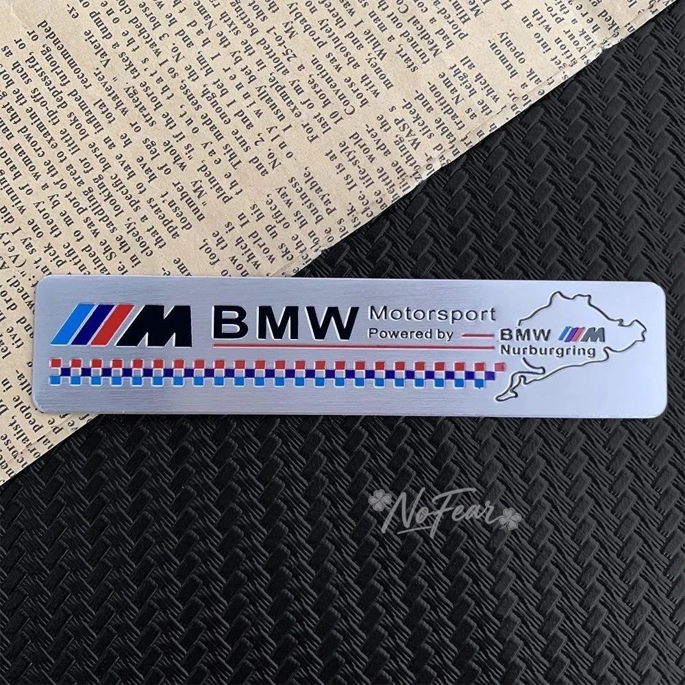 JKGN2 BMW M Car Badge Sticker for E46 E90 E60 F30 G20 X1 X2 X3 X4 X5 X6 X7 I3 I4 I5 I7 M2 G30 Trunk Body Decoration Decal Modification