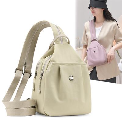 Large Capacity Backpack Women's Lightweight Shoulder Bag Multifunctional Chest Bag