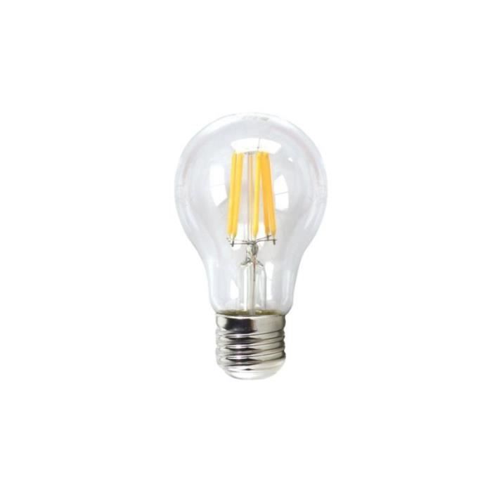 Ampoule LED Sphérique Silver Electronics 1980627 E27 6W 3000K A++ (Lumière Chaude)