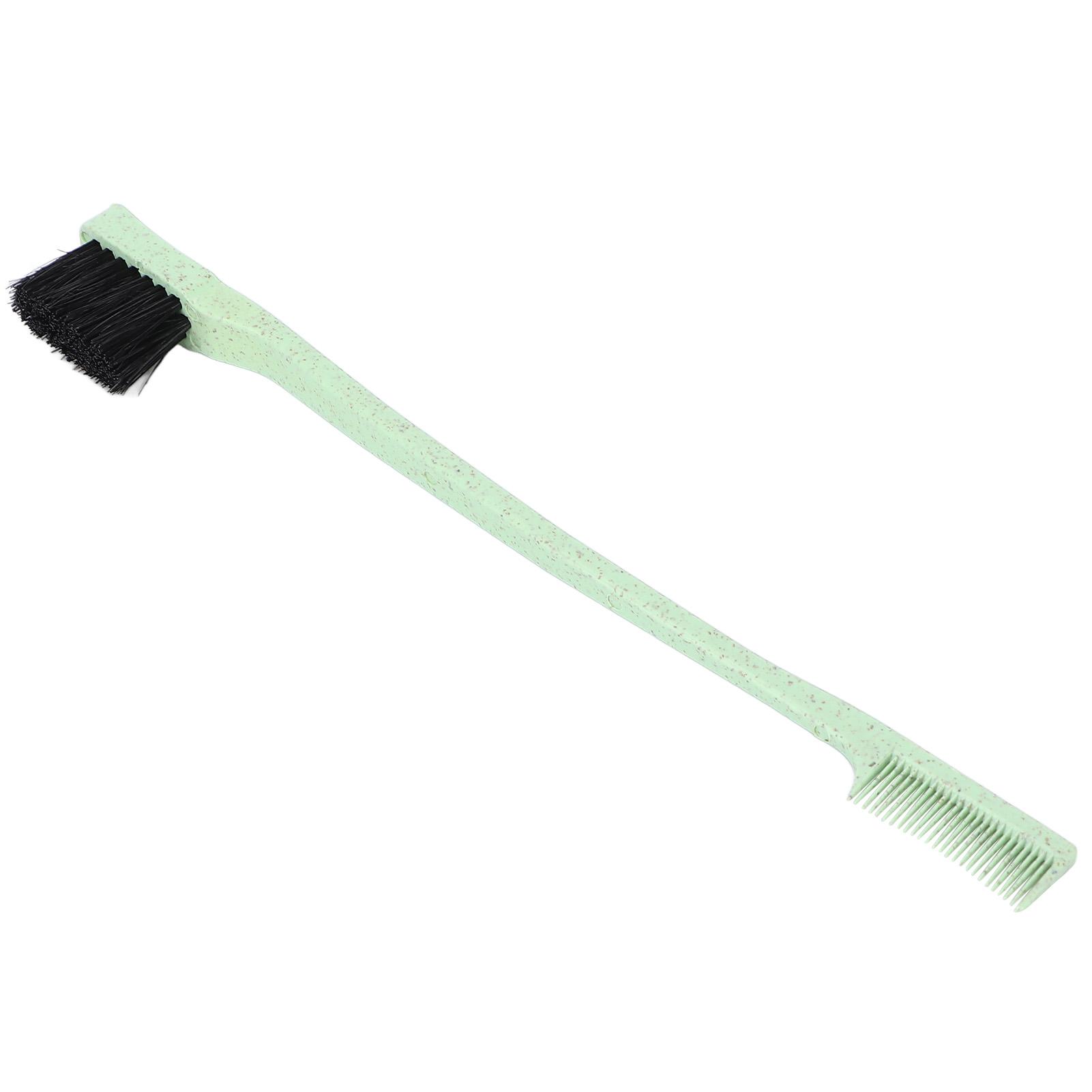 

Кисть для бровей Пшеничная солома Уникальная двойная головка для макияжа Ресницы Кисть для бровей Красота ИнструментыСиний зелёный