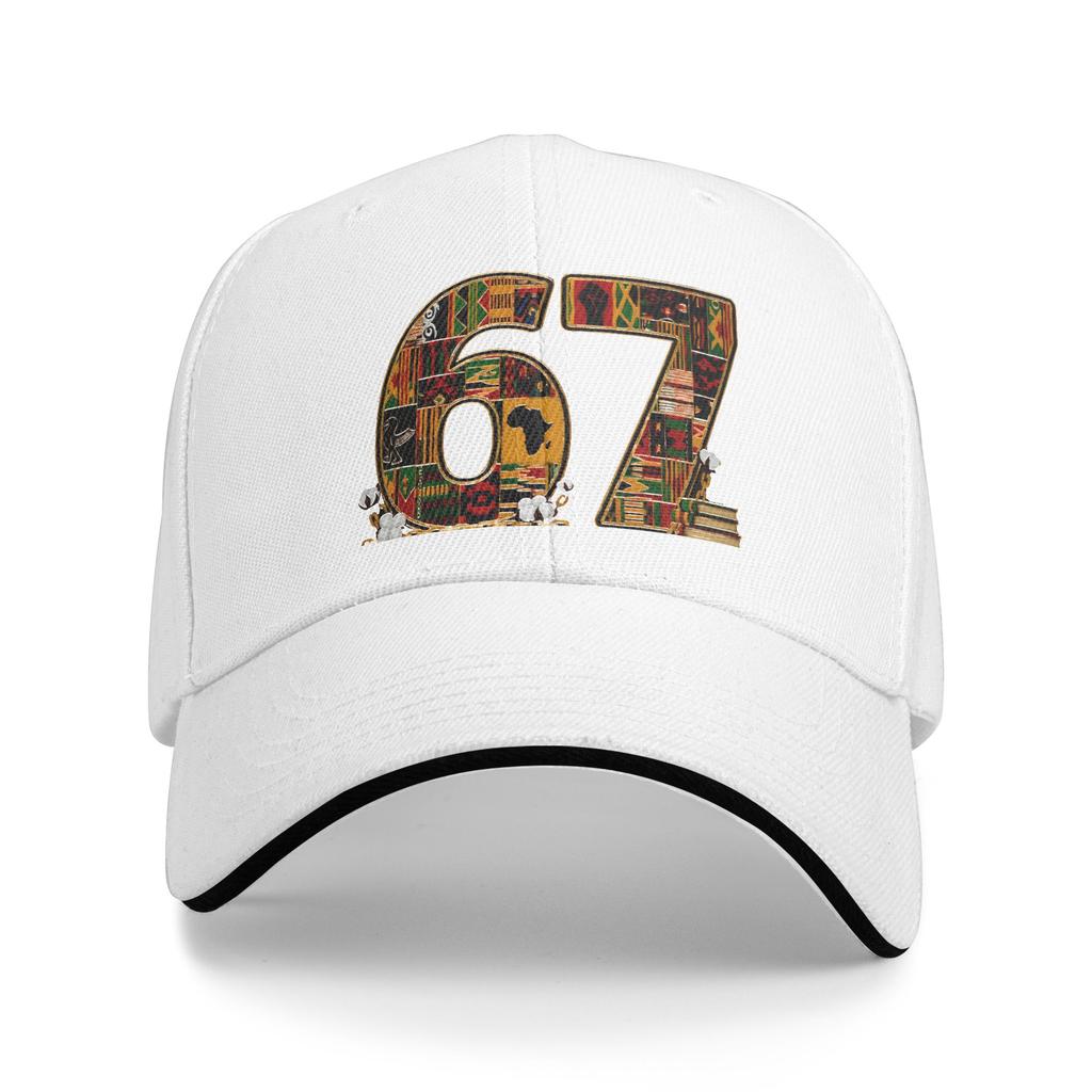 67 sex sju meme svart historia 67 meme Sol Basebollkeps Sommar Herr Truckerhatt Solskydd Gatumode Kpop Rock Basebollkepsar