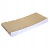 Sigma cat scratching post | white | 58x6.6x24 cm | MruuPruu