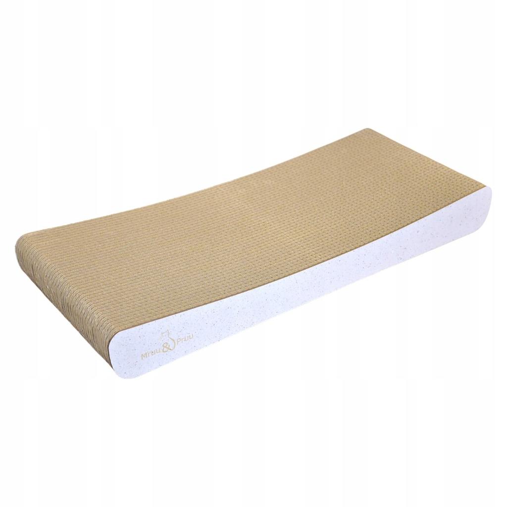 Sigma cat scratching post | white | 58x6.6x24 cm | MruuPruu