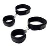 Sex Bondage Wrist Thigh Cuffs BDSM Restraints Set Sex Toys for Women with Adjustable Leg Straps Handcuffs for Couple Beginner