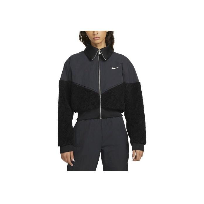 Nike Sportswear Icon Clash Fleece Panel Casual Jacket Women Jacket Black DD5093-010
