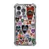 European and American Creative Eye Love Applies To Iphone14 Airbag Mobile Phone Case Apple 17promax Anti-drop Protective Case