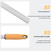 Multipurpose Cheese Grater And Citrus Zester For Parmesan, Lemon, Ginger, Garlic, Chocolate And More Fruit Kitchen Tool Gadgets
