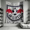 RB Leipzig Wall Tapestry Aesthetic Wall Hanging Printed Fabric Blanket Decorative Tapestries for Bedroom Living Room Home Decor