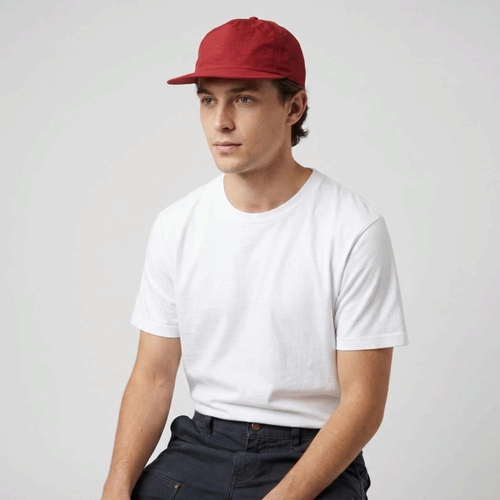 Atmungsaktive Baseballkappe mit Sonnenschutz Leichter Sport-Sonnenhut Modische Schirmmütze Herren