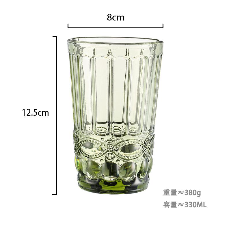 330 Ml Water Glass for Juice Beer Tea Milk Wine Drinking Drinkware for Cold Drink Glasses Family and Friends Party
