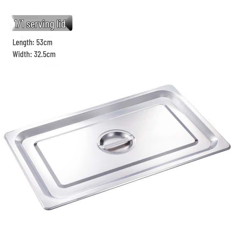 Stainless Steel Gastronorm Food Pan 304 SS 1.2mm Rolled Edge