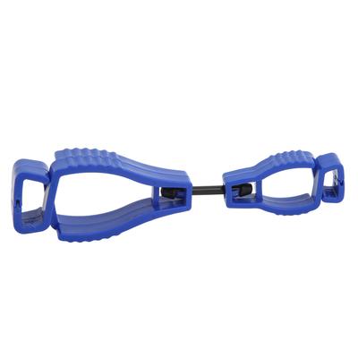 AT?1 Werkhandschoenklem Plastic Veiligheidswerkhandschoenhouder Hanger Arbeidsklem Anti-Verliesklem Blauw