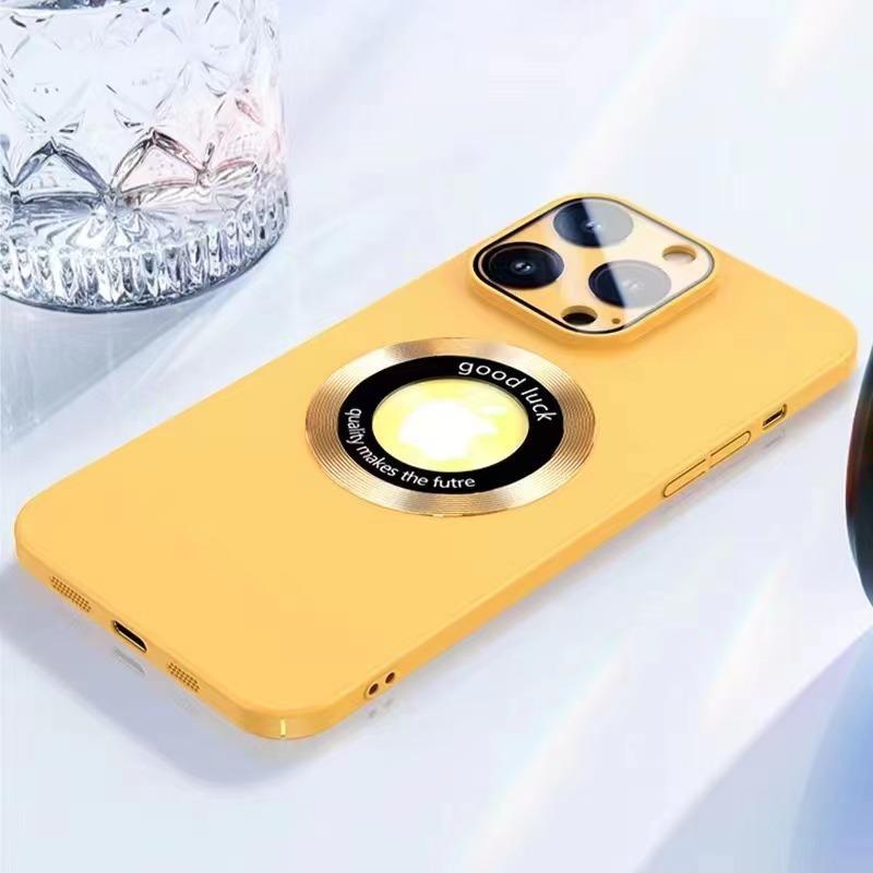 Applicable To IPhone 16 Crystal Shield Leakage Mark Magnetic Suction Mobile Phone Case Matte Apple 15 ProMax Full Inclusive Anti Fall Protection Case