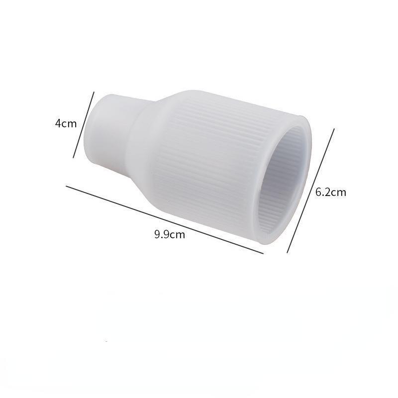 Vază DIY Rășină Cristal Picătură Matriță 3D Coloană cu Striații Circulară Vază Gips Matriță Silicon 1 buc