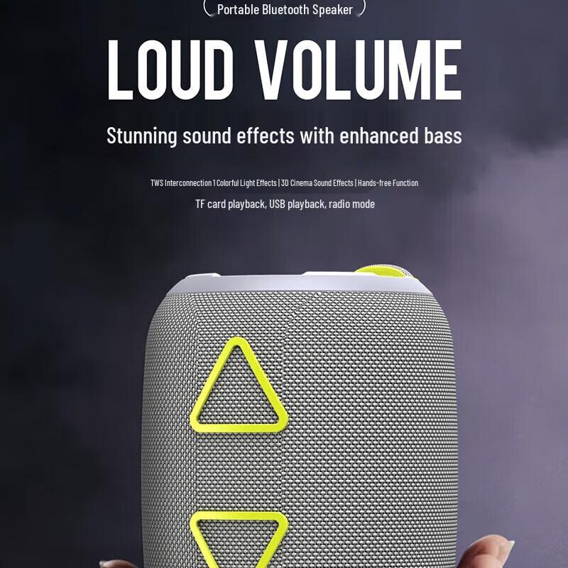 Newmine BT87 Portable Bluetooth Speaker CN plug (adapter included)