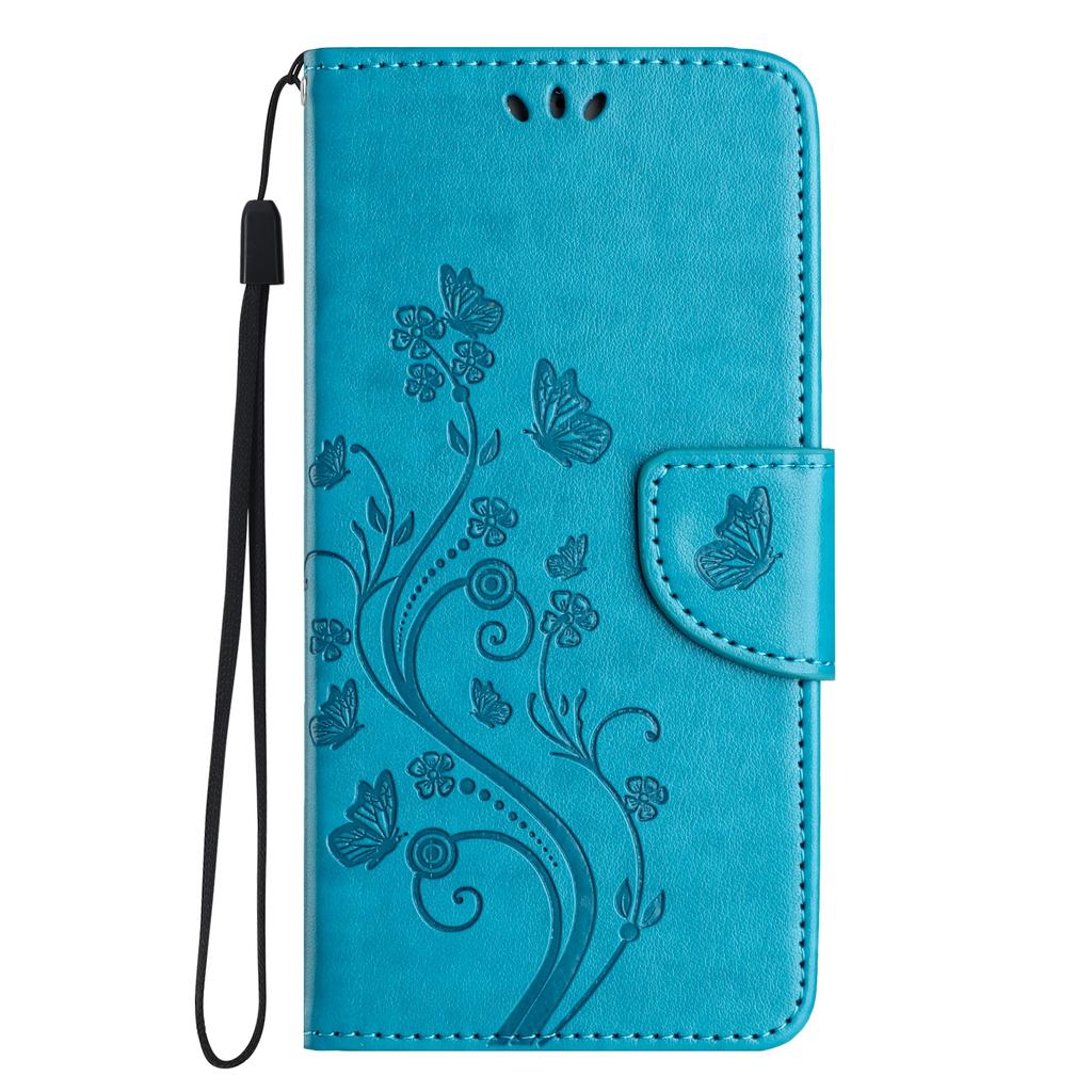 For Motorola Moto G35 5G Case Imprinted Mini Butterfly Leather Wallet Phone Cover